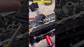 Work Smarter💡#MechanicHacks #EngineBuilding #GarageLife #ToolHack #DIYRepair #CarMaintenance
