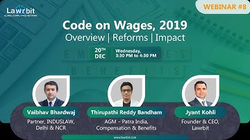 Panel Discussion with Industry Experts on Code on Wages, 2019