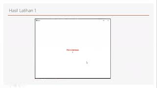 Pertemuan ke 2 Android Mobile Programing