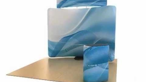 Standroid Monitor Stand Waveline Kit Set up by www.youhuge.com