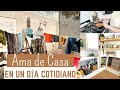 AMA DE CASA EN DÍA COTIDIANO| TAREAS DEL HOGAR|ORDENANDO| HACIENDO COMIDA