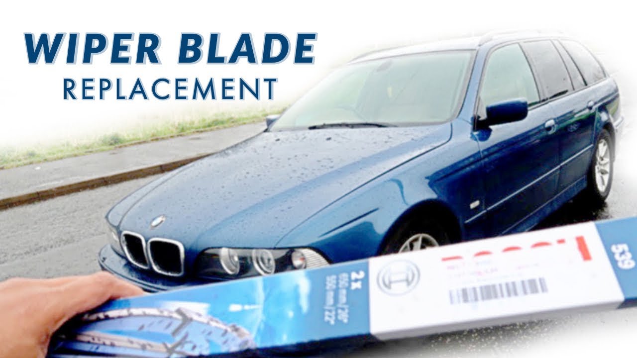 Changing Wiper Blades on BMW E39 YouTube