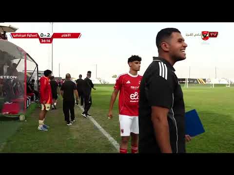 على طريقة الدون كريستيانو رونالدو مرة أخرى الهدف الثالث للاهلي عن طريق محمد شادي في مرمى إسكولا