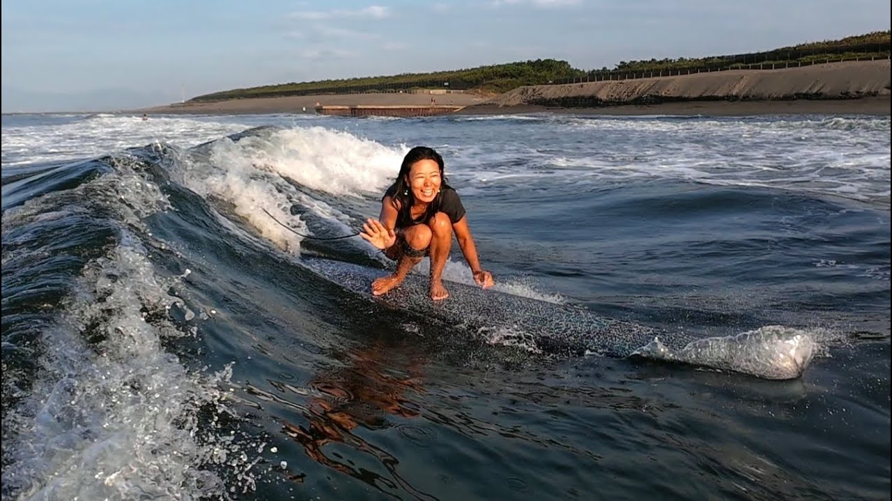 2025 08 06 今日の茅ヶ崎海岸サーフィン