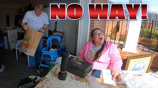 SHE WAS SHOCKED AT THIS GARAGE SALE