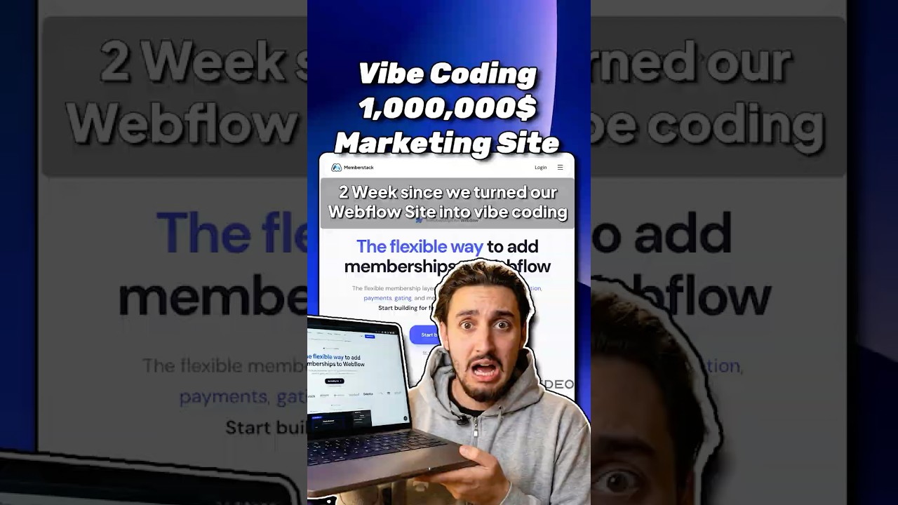 2 Week Since We Turned Our Webflow Site into Vibe Coding Site