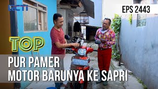 TUKANG OJEK PENGKOLAN - Pur Pamer Motor Barunya Ke Sapri [12 Juli 2020]