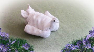 How to Make Towel Animal -  Towel Bird | Towel art |Towel folding | Towel Origami Swan - Duck |