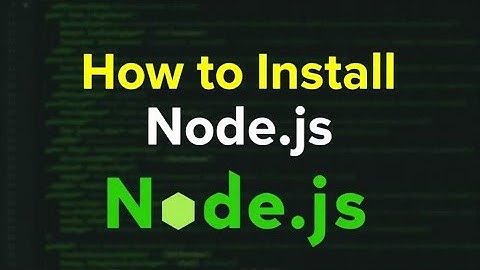How to Install Node.js on Windows 10/11 | Step-by-Step Guide for Beginners