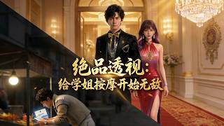 【FULL】Amazing X-ray vision: I become invincible while giving my senior a massage.#Anime screenshot 2