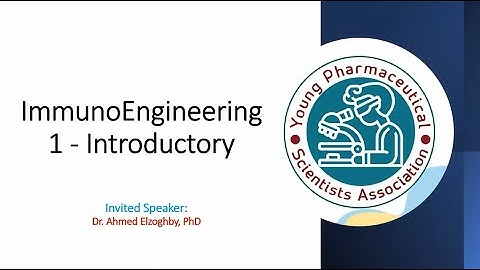 Immunoengineering 1 - Introductory