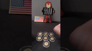 1/10 Oz American Gold eagle for the 1 oz gold challenge.