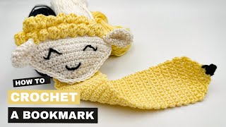 Crochet Bookmark - DIY Idea for Bookworms| Perfect for Back-to-School - With the bobble stitch