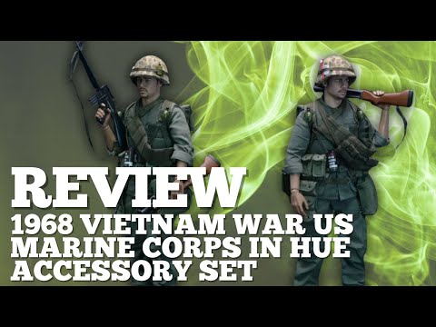 1/6スケール ミリタリーフィギュア USMC Vietnam セット Review of the 1/6 scale 1968 Vietnam War US Marine Corps In