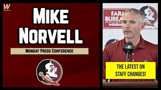 Mike Norvell Press Conference on Staff Changes | FSU Football | Warchant TV #FSU
