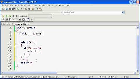6to. prog. del Curso de C: Buscador de Numeros Perfectos.