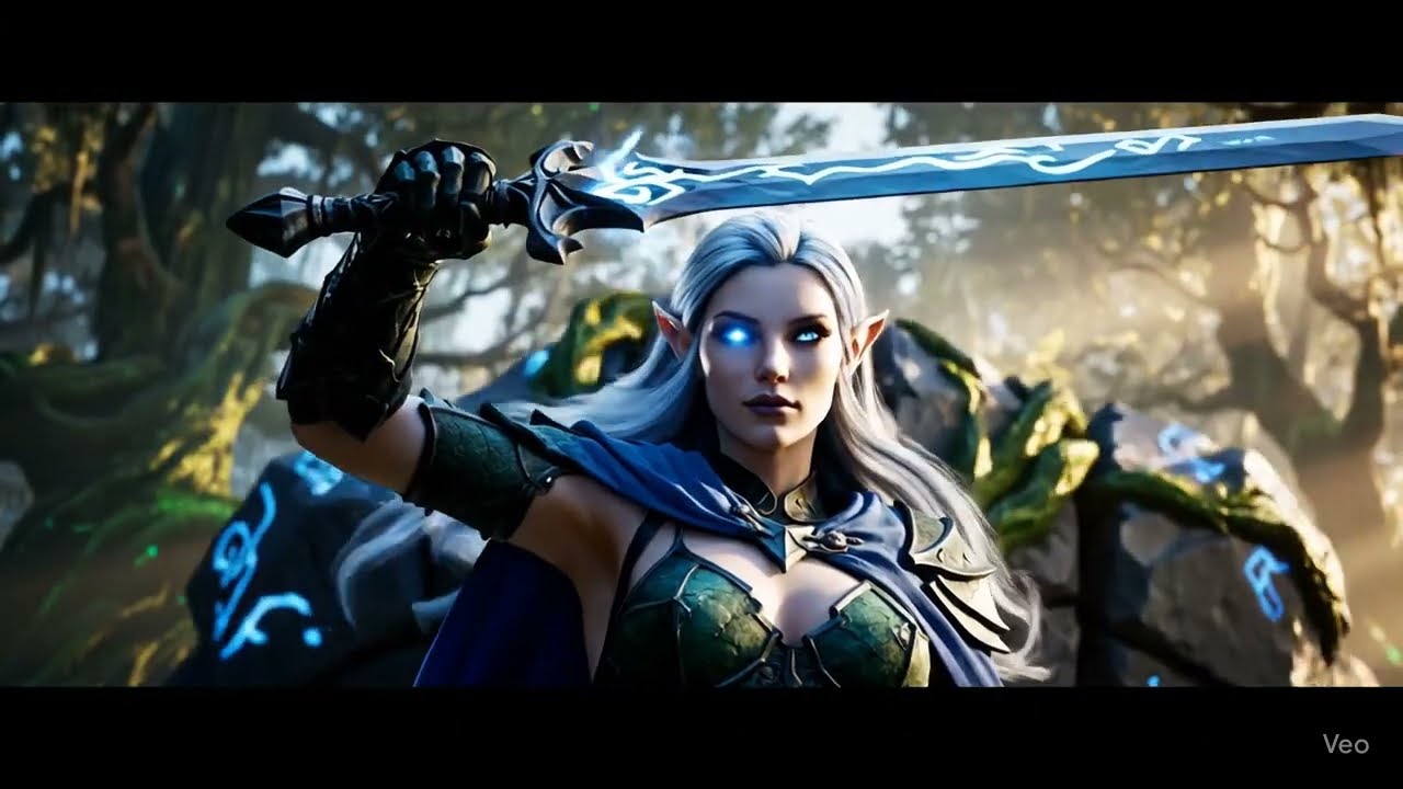 Elven Warrior vs Stone Golem