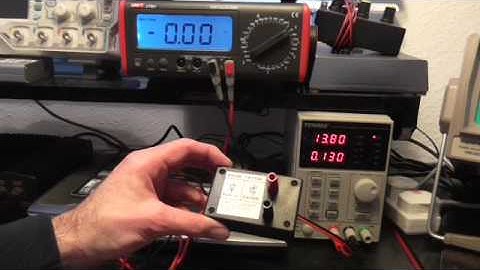 A simple homemade Zener diode tester