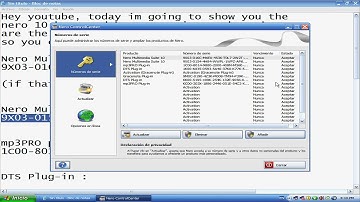 How to activate nero 10 all serial hd 1020 P