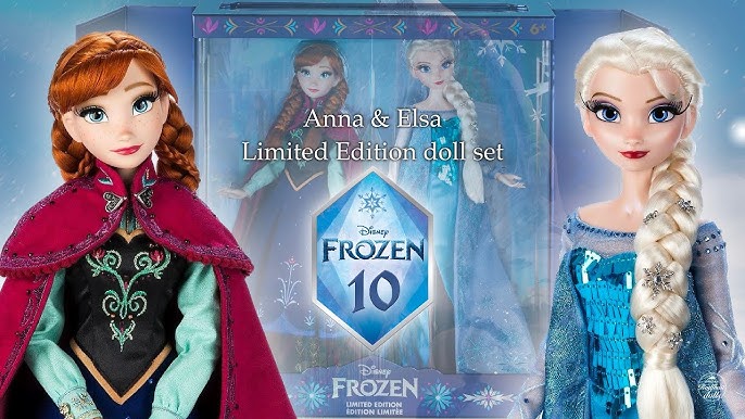 Anna and Elsa Frozen 10th Anniversary Limited Edition Doll Set #/3000  CONFIRMED