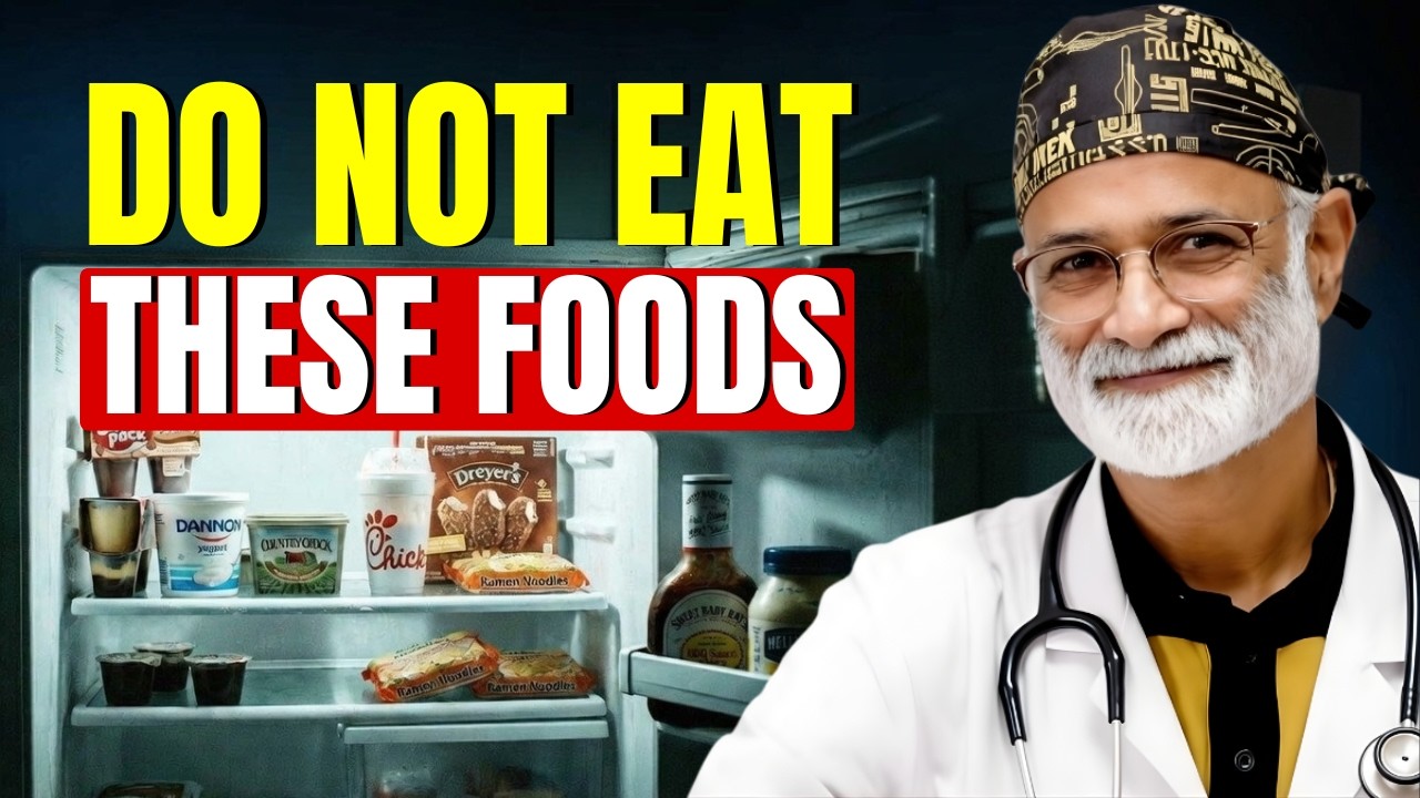 The Literal Worst Foods for Visceral Fat and Insulin Resistance | Dr Pradip Jamnadas