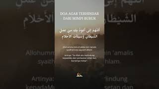 Doa Terhindar Dari Mimpi Buruk #shorts