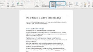 MS Word Proofreading HACKS and Comments You’re NOT Using! (Save Hours & Look Like a Pro) Profile