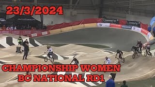 CHAMPIONSHIP WOMEN BRITISH CYCLING NATIONAL RD1 FINAL 23/3/2014