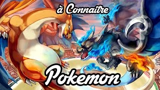 à Connaitre - Pokémon