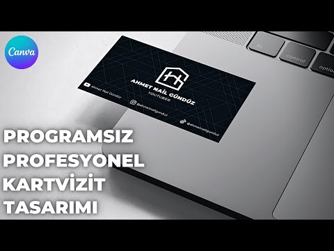 Programsız & Profesyonel Kartvizit Tasarımı | Canva Kartvizit Tasarımı