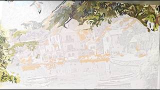 Idle With Me: Painting a New Area Using Only 3 Colors | Paint by Numbers