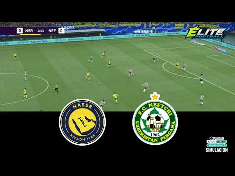 SIMULACIÓN <strong>Al</strong> <strong>Nassr</strong> <strong>vs</strong> <strong>Neftchi</strong> <strong>Fergana</strong> AFC Champions League 2026 eFootball PES 2021