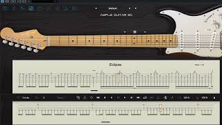 Video thumbnail of "Malmsteen - Eclipse Backing Track and Tabs"
