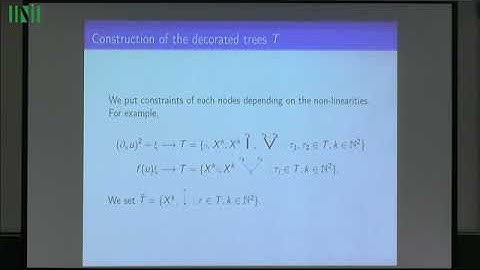 SRQW02 | Dr. Yvain Bruned | Renormalisation in Regularity Structures: Part 2