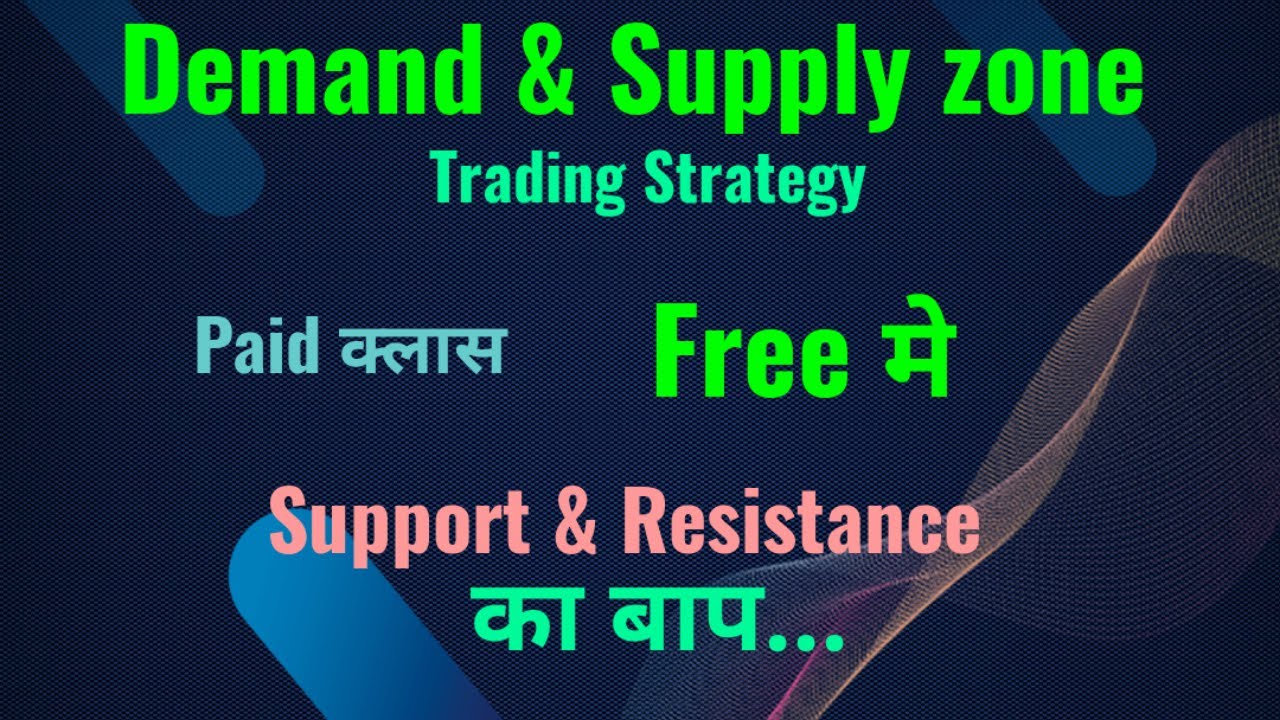 demand supply trading strategy demand & supply zones for Intraday and