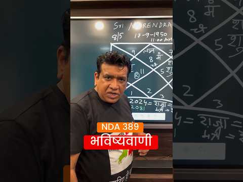 NDA 389 Prediction | Narendra Modi | Elections 2024 #narendramodi #elections2024 #shorts