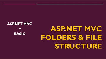 Folders and File Structure in ASP.NET MVC Web Application Project by Shahzad Ali