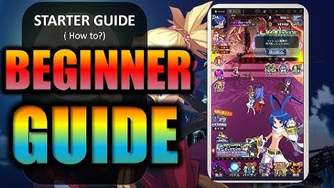Beginner Guide and Tips/Reroll global release is in the april 12  [Disgaea RPG]