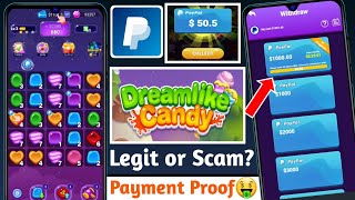 Dreamlike Candy Sweet Merge LEGIT OR SCAM?! | Dreamlike Candy Sweet Merge CASH OUT Review! screenshot 3