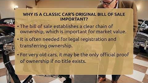 Why Is A Classic Car