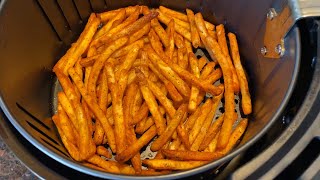 Frozen Checkers Fries In Air Fryer - air fry Checkers famous seasoned fries, you'll love the result!