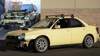 Rebuilding a Subaru WRX in 10 Minutes!