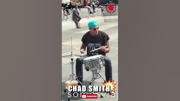 Chad Smith Outdoor Practice #rhcp