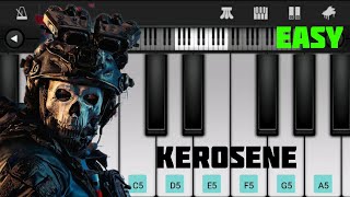 KEROSENE - Crystal Castles | EASY Piano Tutorial Resimi