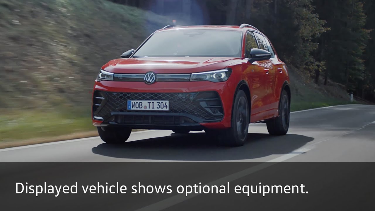 The new Tiguan with optional Adaptive Chassis Control DCC Pro | Volkswagen