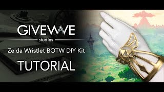 Zelda Breath of the Wild wristlet TUTORIAL