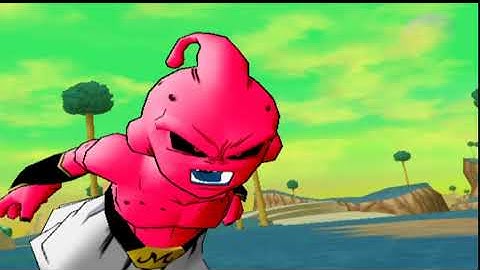 Dragon ball z infinite world special edtiton kid buu vs vegeta gt