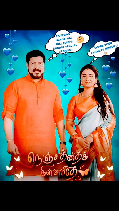 How was #nenjathaikilladhe  Sunday Special episode? Share your favorite moment! #jaiakash #zeetamil