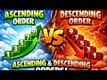 Ascending Orders Vs Descending Orders #maths #viralvideo #love #ascending_order #descendingorder