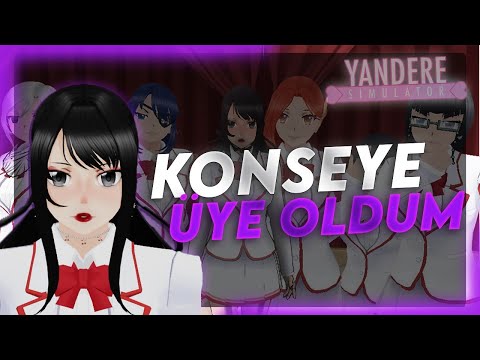 öğrenci konseyine katıldım | yandere simulator